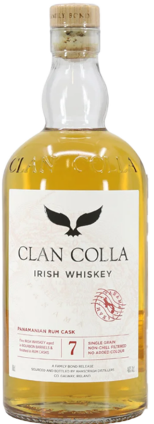 Clan Colla Irish Whiskey Panamanian Rum Casks Aged 7 Years spirit image