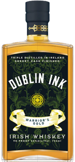 Dublin Ink Warrior’s Gold Irish Whiskey spirit image