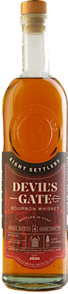 Eight Settlers Devil’s Gate Bourbon Whiskey spirit image
