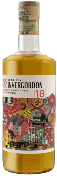 Invergordon Highland Single Grain Scotch 18 Years spirit image