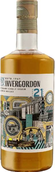 Invergordon Highland Single Grain Scotch 21 Years spirit image
