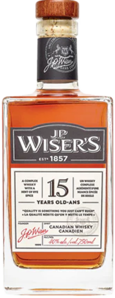 J.P. Wiser’s 15 Year Old Canadian Whisky spirit image