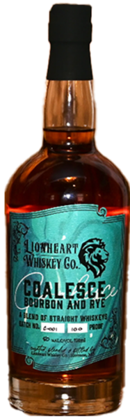 Lionheart Whiskey Co. Coalesce Bourbon & Rye spirit image