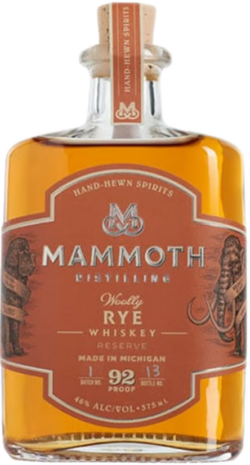 Mammoth Distilling Woolly Rye Whiskey spirit image