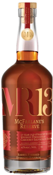 McFarlane’s Reserve 13 Year Bourbon Finished in Cabernet Sauvignon Barrels spirit image
