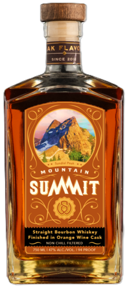 Mountain Summit Orange Wine Cask Finished Bourbon spirit image