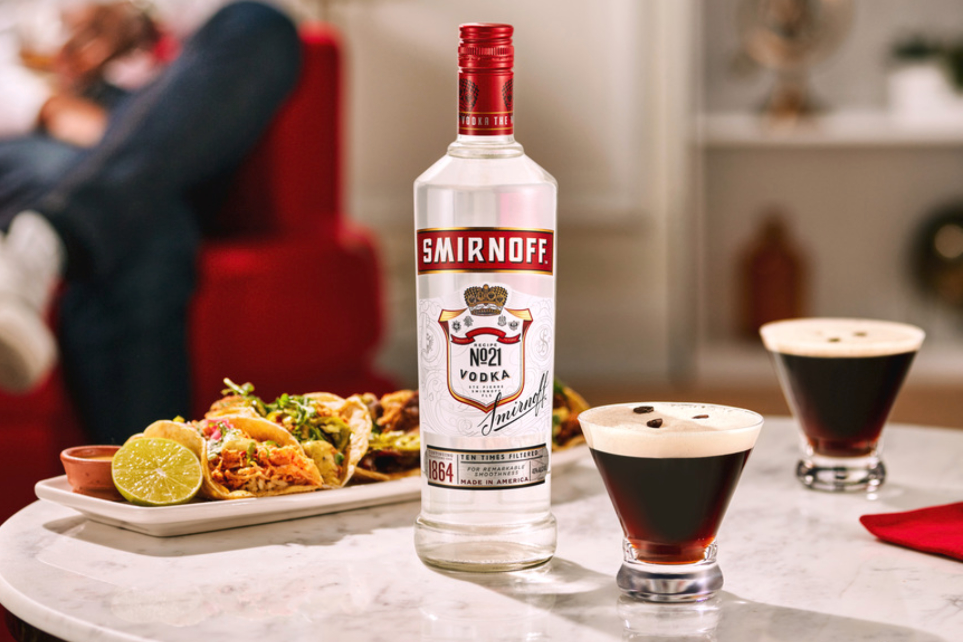 Smirnoff Espresso Martini cocktail image