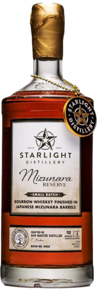 Starlight Distillery Mizunara Reserve spirit image