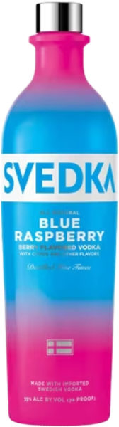 Svedka Blue Raspberry Vodka spirit image