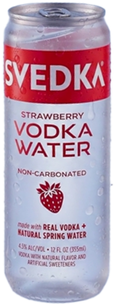 Svedka Vodka Water Strawberry spirit image