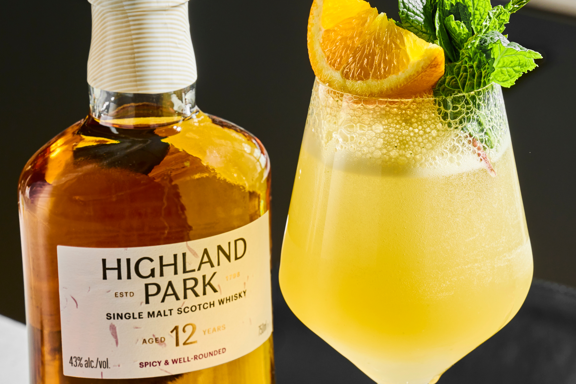 Highland Park Old Orcadian Spritz cocktail image