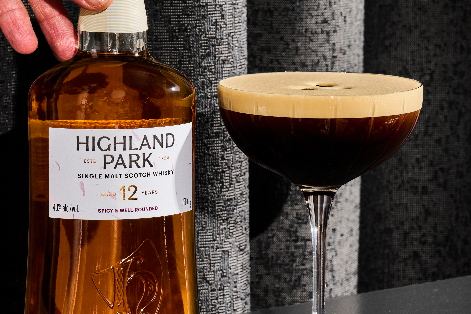 Highland Park Scotch Espresso Martini cocktail image