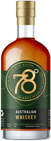 78 Degrees Australian Whiskey spirit image