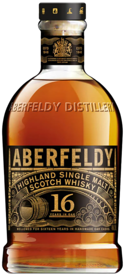 Aberfeldy Highland Single Malt Scotch Sherry Cask Finish 16 Years spirit image