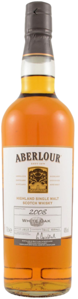 Aberlour Highland Single Malt Scotch 2008 White Oak spirit image