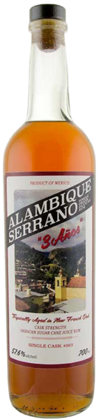 Alambique Serrano 3 Años spirit image