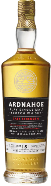 Ardnahoe Islay Single Malt Scotch Cask Strength 5 Years spirit image