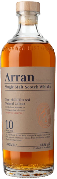 Arran Single Malt Scotch 10 Years Arran Barley spirit image