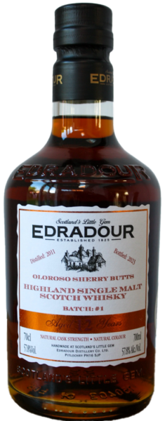 Edradour 12 Year Old Sherry Cask Strength spirit image