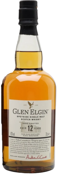 Glen Elgin Speyside Single Malt Scotch 12 Years spirit image