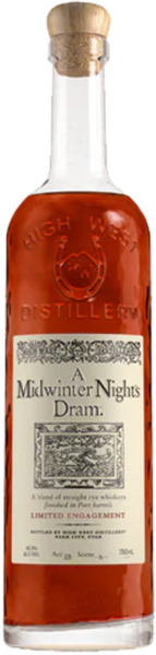 High West Distillery A Midwinter Night’s Dram Act 13 Scene 13 spirit image