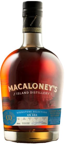 Macaloney’s St. Mallie Canadian Island Single Malt Whisky spirit image