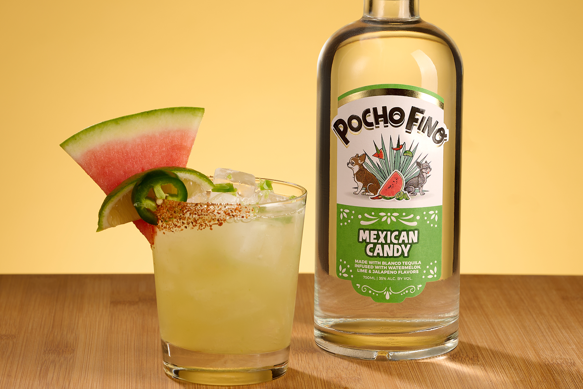 Sweet and Spicy Margarita cocktail image