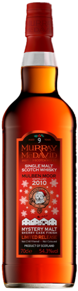 Murray McDavid Mystery Malt Mulben Moor 2010 Single Malt Scotch spirit image