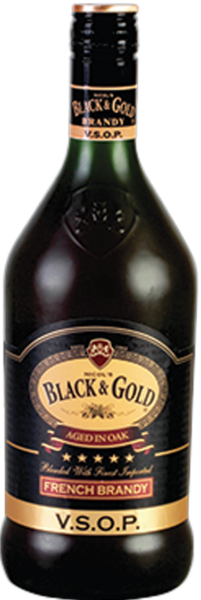 Nicol’s Black & Gold V.S.O.P. French Brandy spirit image