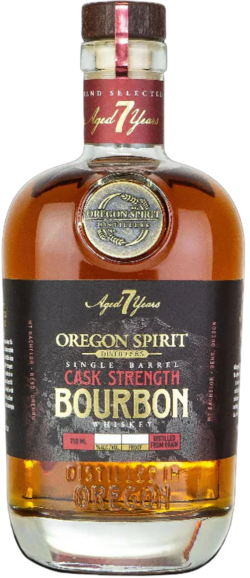 Oregon Spirit Single Barrel Cask Strength Bourbon spirit image