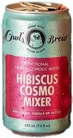 Owl’s Brew Hibiscus Cosmo Mixer spirit image