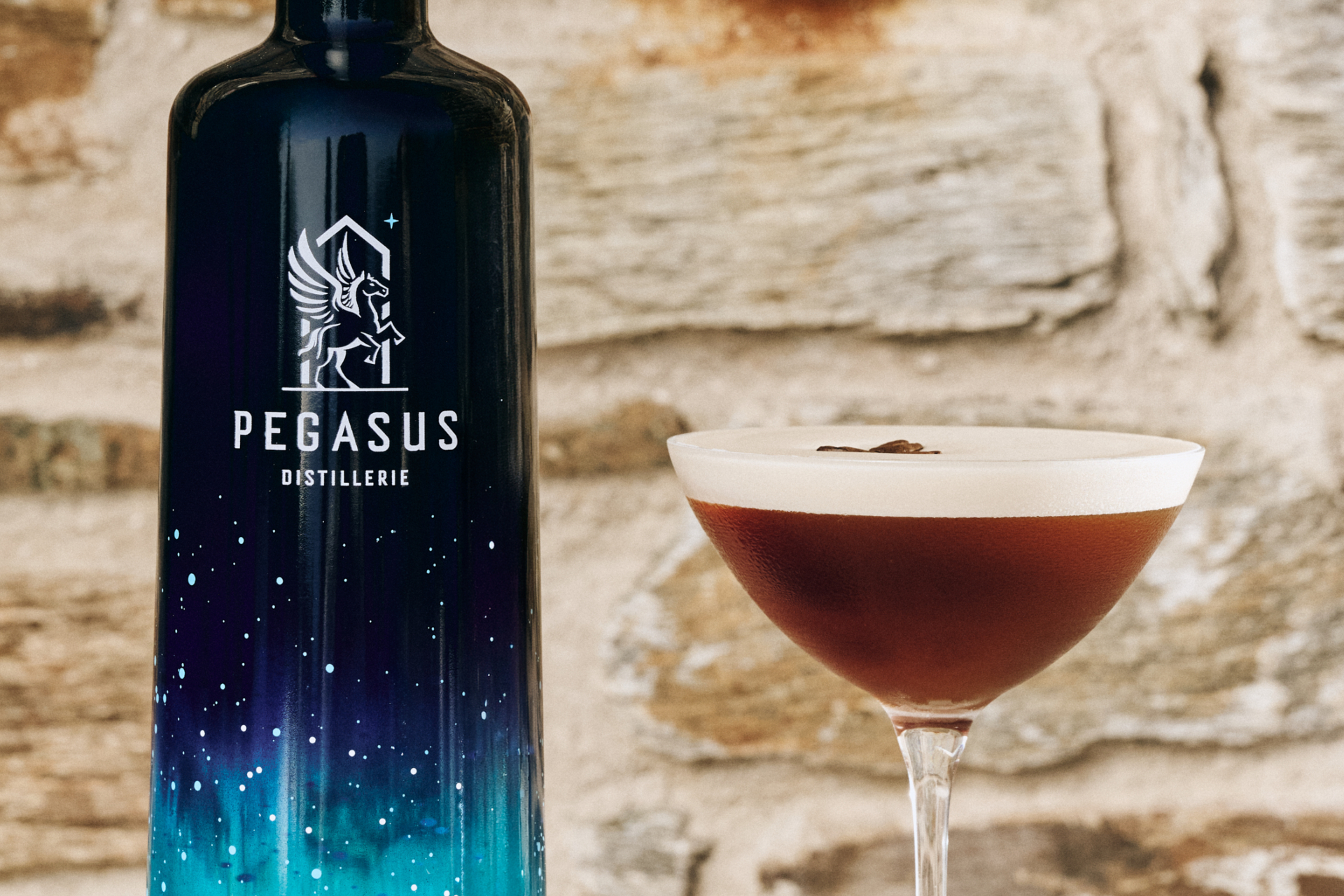 Black Sesame Espresso Martini cocktail image
