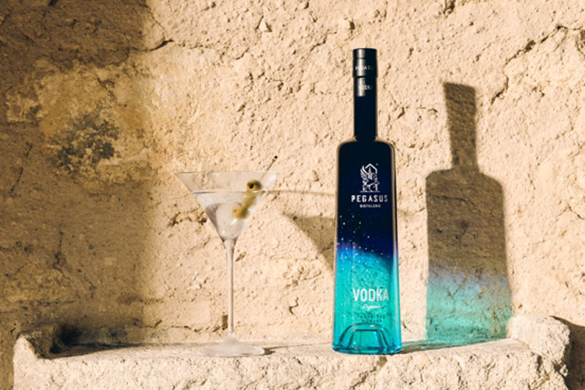 The Pegasus Vesper cocktail image
