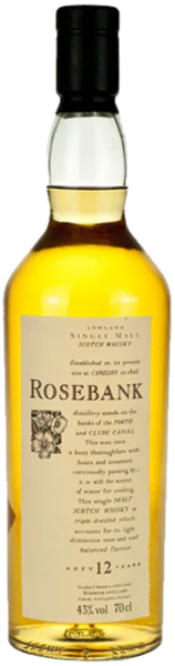 Rosebank Lowland Single Malt Scotch 12 Years Flora & Fauna spirit image