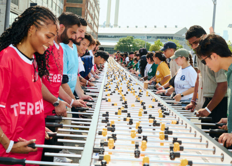 The Rock’s Tequila Brand Just Broke a Foosball Guinness World Record spirit image