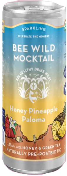 Bee Wild Mocktail Honey Pineapple Paloma spirit image