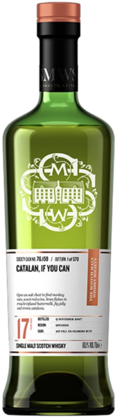 Catalan, If You Can 17 Years Single Malt Scotch spirit image