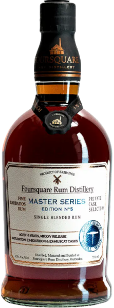 Foursquare Master Series Edition No. 5 Single Blended Rum spirit image
