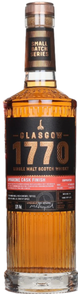 Glasgow 1770 Single Malt Scotch Cognac Cask Finish spirit image