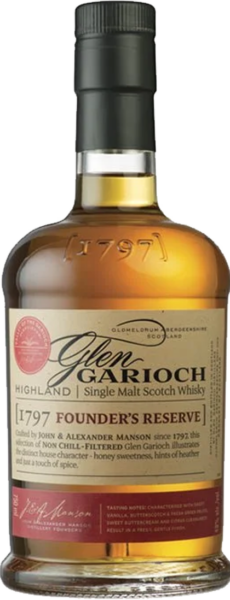 Glen Garioch Highland Single Malt Scotch 1797 Founder’s Reserve spirit image