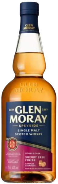 Glen Moray Elgin Classic Sherry Cask Finish Speyside Single Malt Scotch spirit image