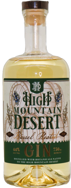 High Mountain Desert Barrel Rested Gin spirit image