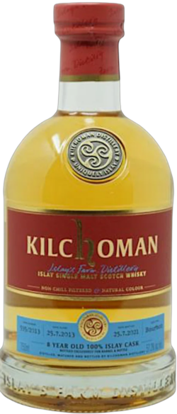 Kilchoman Islay Single Malt Scotch New Oak Single Cask Finish spirit image