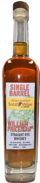Live Bill’s Liquors & Fine Wines Single Barrel Straight Bourbon spirit image