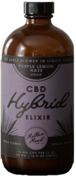 Mellow Mood Whole Flower Hybrid CBD Elixir spirit image