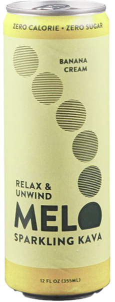 Melo Sparkling Kava Banana Cream spirit image