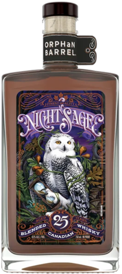 Orphan Barrel Night Sage Blended Canadian Whisky 25 Years spirit image