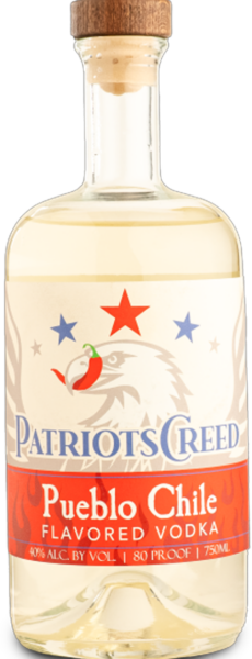 Patriots Creed Pueblo Chile Vodka spirit image
