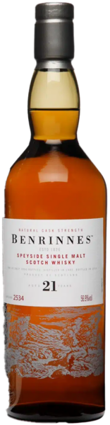 Rare Malts Natural Cask Strength Single Malt Scotch Benrinnes 21 Years spirit image