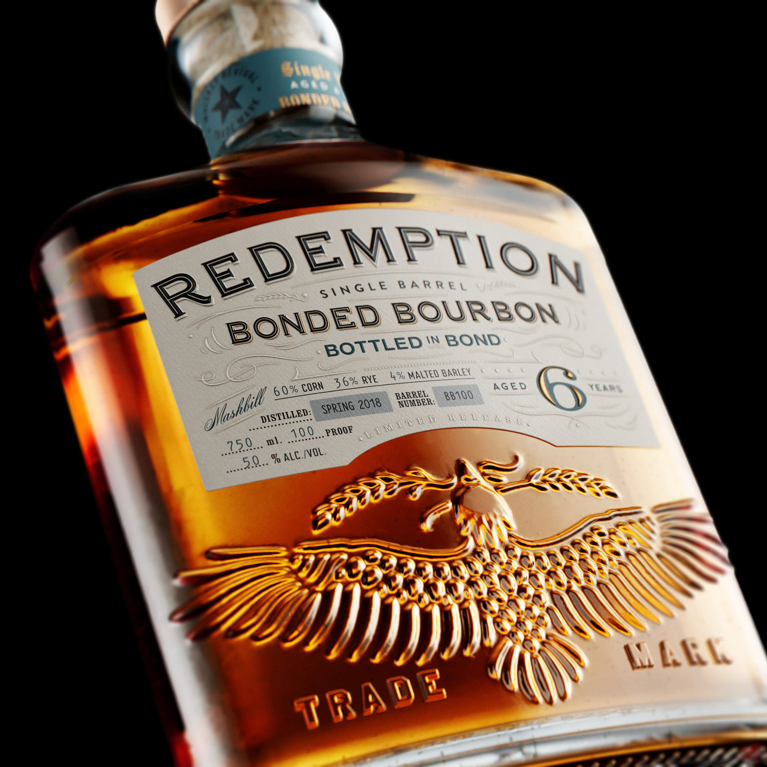 Redemption Single Barrel Bonded Bourbon